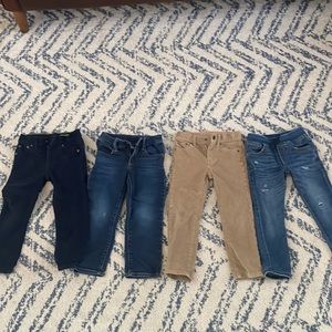 Boys pants bundle! Crew Cuts, Gap and Cat & Jack. All 4T!